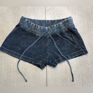 Hard Tail woman's size medium charcoal grey terrycloth shorts